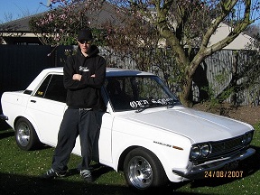 old 1972 datsun runing a vg30