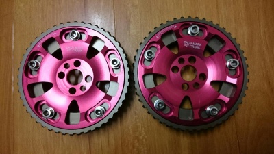 Generic Cam Gears from Japan Front Shot
