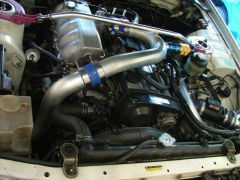 R33GTST 120 Degree Intercooler Pipework