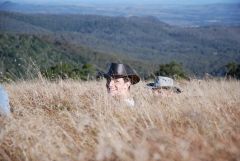 Phillip and Magnon enjoying view at Bunya Mountains.jpg