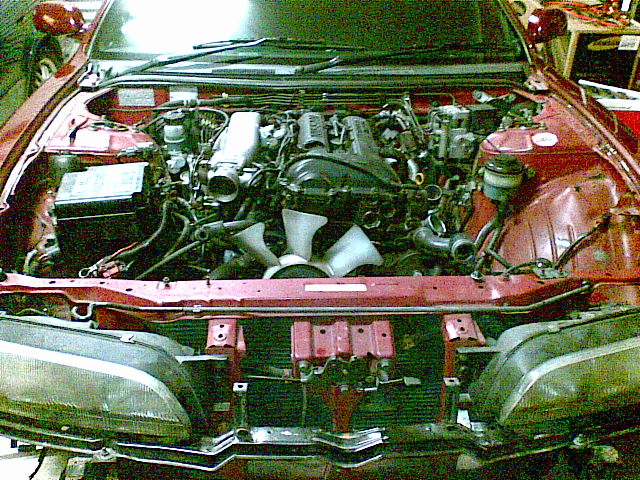 old sr20 out/new sr20 painted etc etc