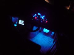 Blue Led footwell