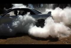 R32 GTR burnout