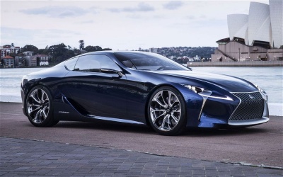 lexus Lf Lc front right side