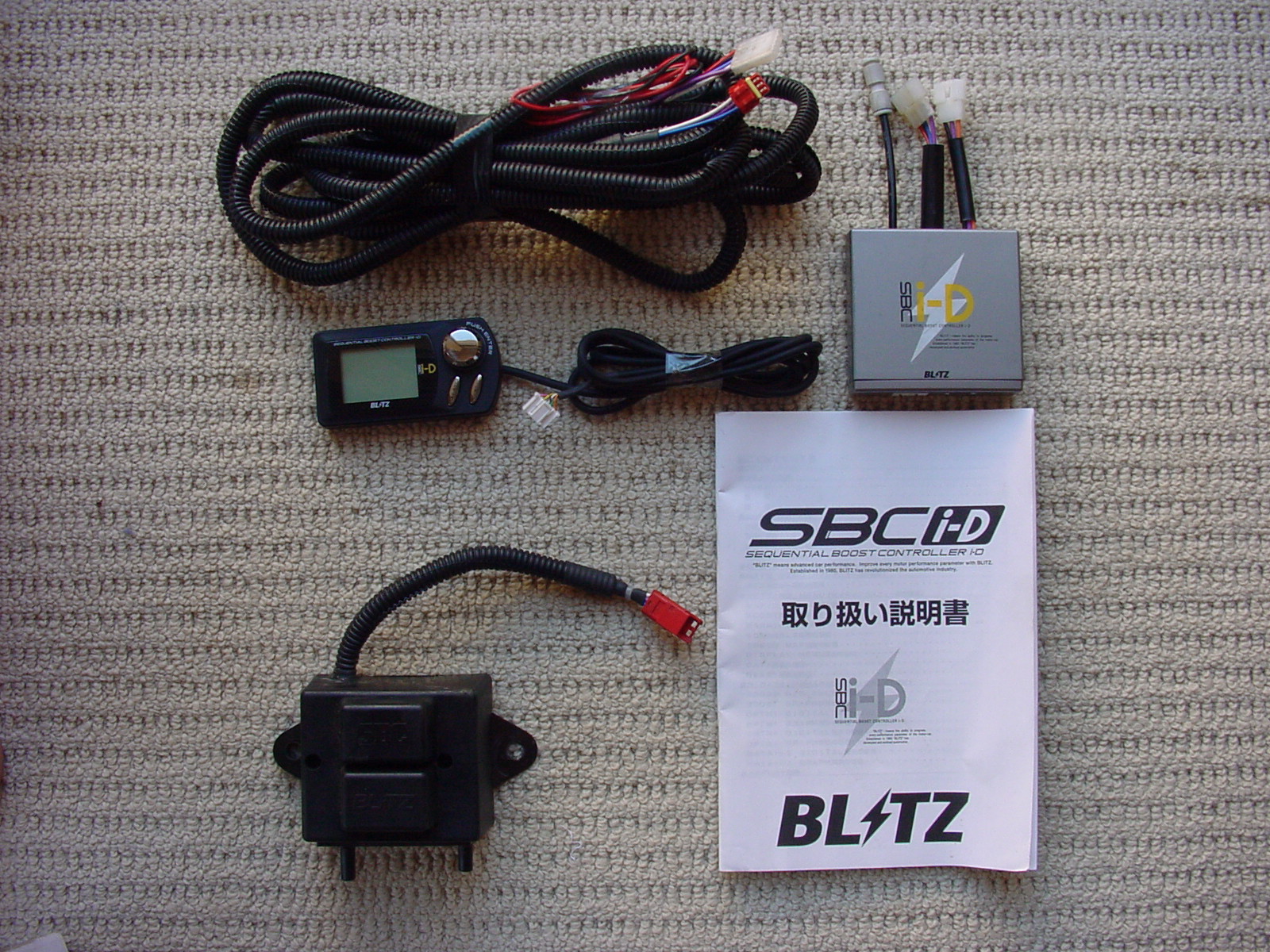 blitz boost controller sbc i-d setup