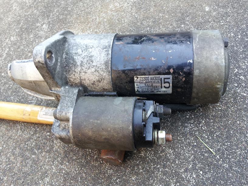 rb25 starter motor