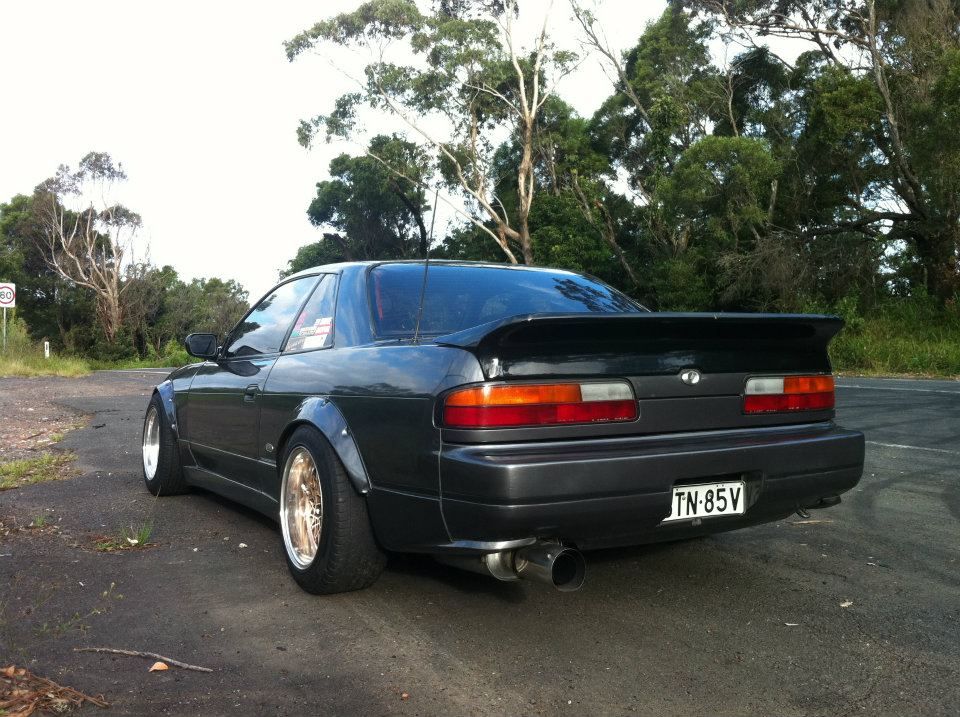 Nsw 93 Gunmetal S13 90s Styled Ssrs Flares Fixed Back Nissan