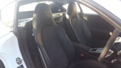 Porsche GT4 seats