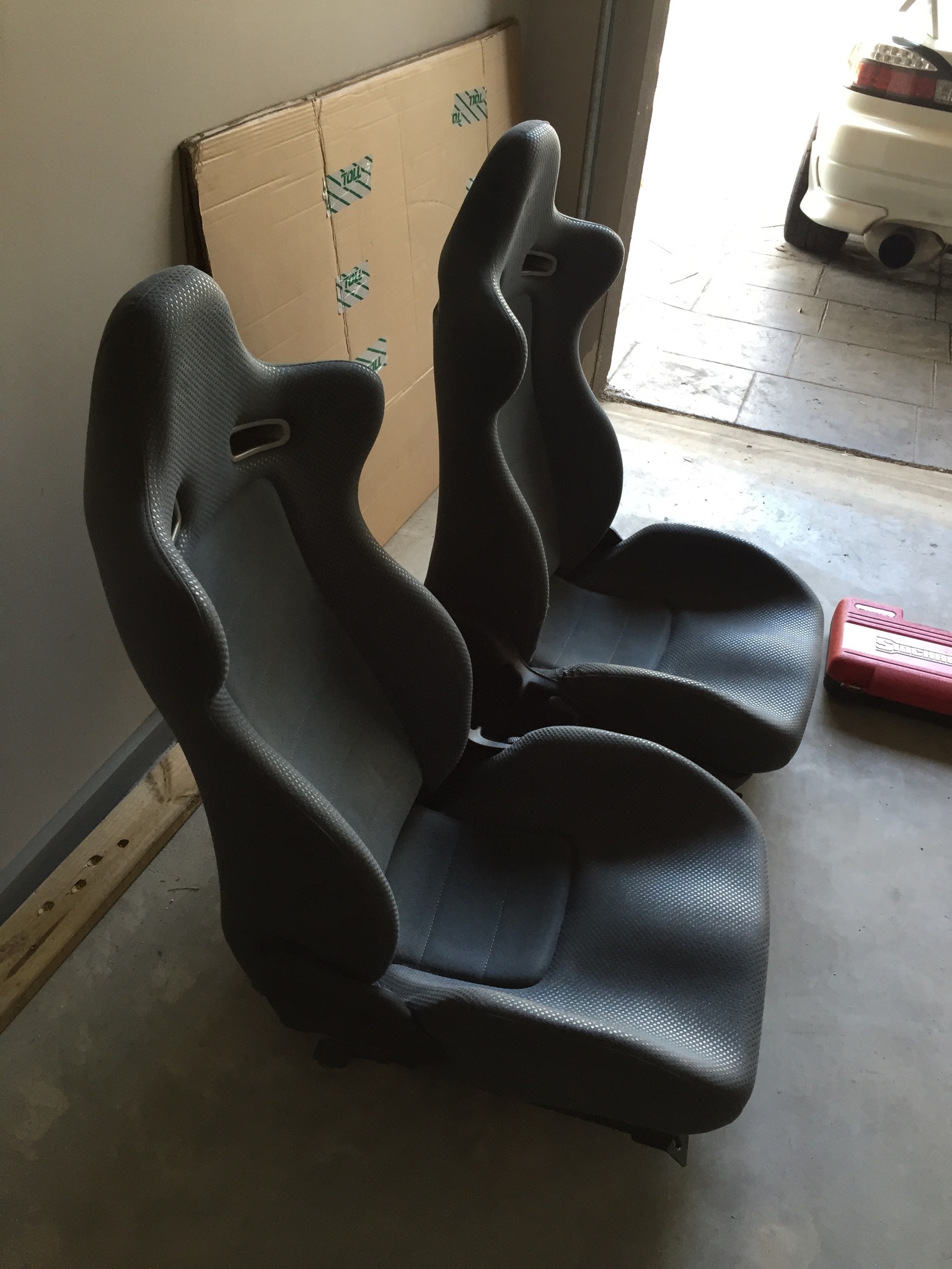 GENUINE R34 GTR FRONT SEATS - For Sale (Private Car Parts and ...