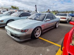 Always a great combo. S13 Silvia with R33 GTR wheels.