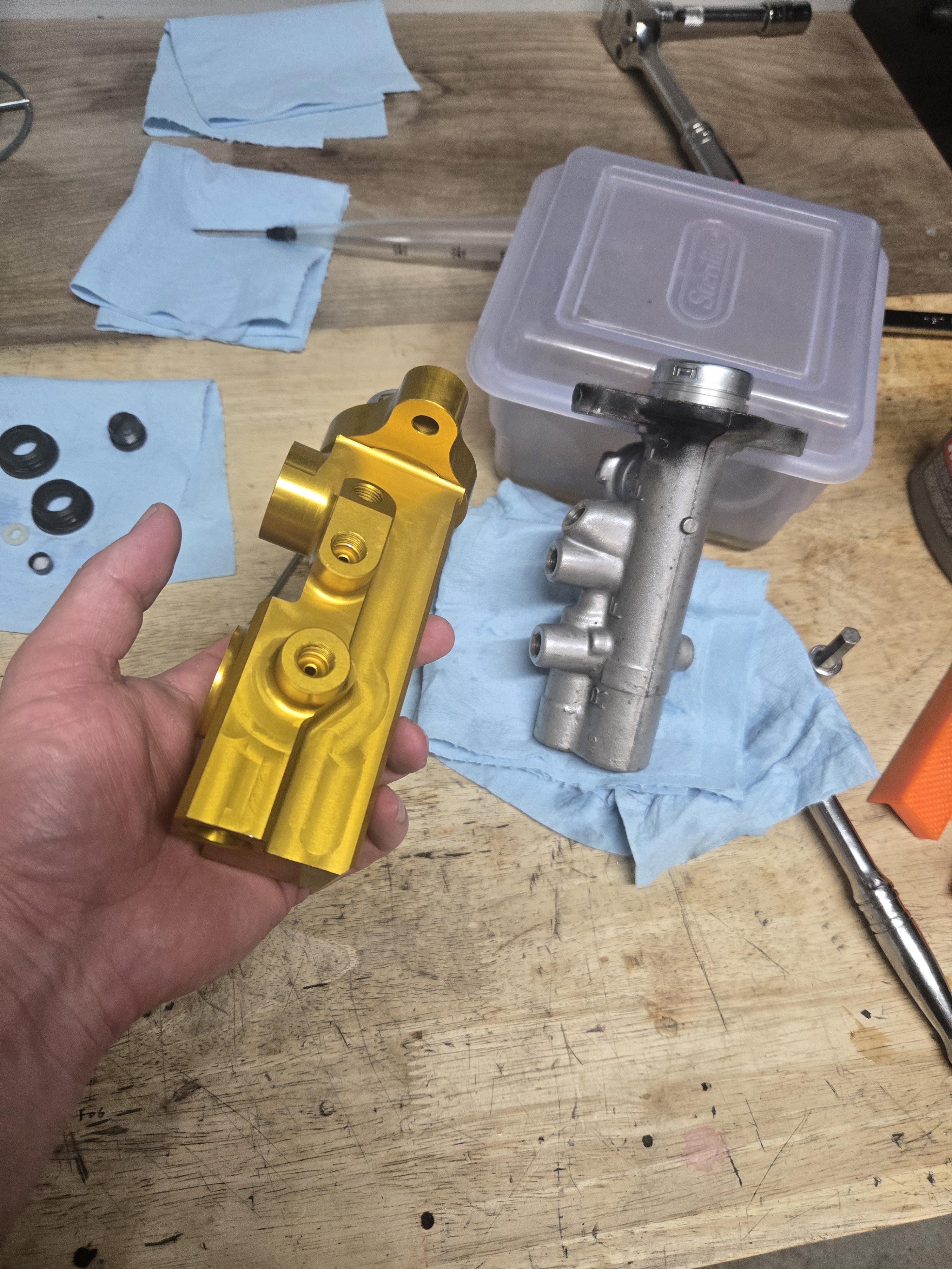 Auto Select R32 Brake booster - How to remove proportional valve from BM44 booster?