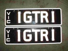 GTR Plate for sale