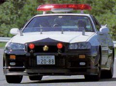 R34 GTR Police Car