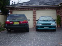 My Stagea and Corolla - 1
