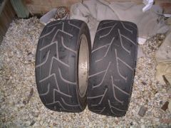 225/50 semi slicks x15inch